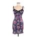 Free People Cocktail Dress: Purple Dresses - Women's Size Medium