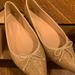 J. Crew Shoes | J Crew Gemma Gold Flats | Color: Gold | Size: 6