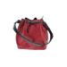 Louis Vuitton Leather Bucket Bag: Red Solid Bags