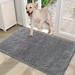 Dog Door Mat For Muddy Paws, Absorbs Moisture And Dirt, Absorbent Non-slip Washable Mat, Quick Dry Microfiber, Mud Mat For Dogs, Entry Indoor Door Mat For Inside Floor