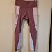 Athleta Pants & Jumpsuits | Athleta Leggings Small Great Pre-Owned Condition | Color: Pink/White | Size: S