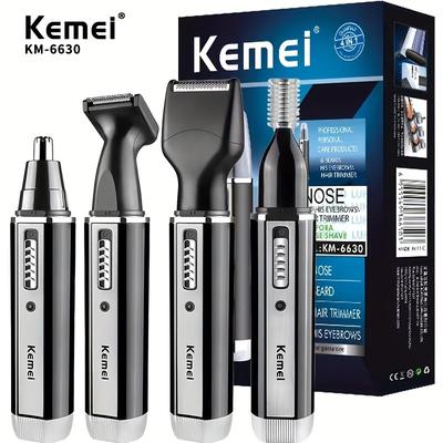 4in1 Rechargeable Nose Hair & Beard Trimmer, For M...