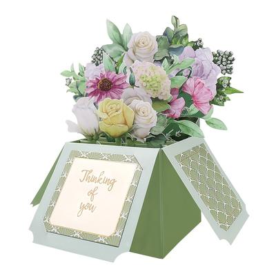 Send A Thoughtful Message With This Beautiful Floral Pop-up Card! , Mother's Day