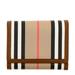 Burberry Bags | Burberry Lancaster Trifold Wallet Icon Stripe New | Color: Brown/Tan | Size: 4.5x3.5x1