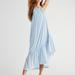 Free People Dresses | New Free People Dew Shine Light Blue Coral Convertible Maxi Xs | Color: Blue | Size: Xs