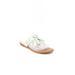 Coach Shoes | Coach Women's Leather Tassel T-Strap Sandals Mint Green Size 8 | Color: Green | Size: 8