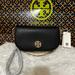 Tory Burch Bags | Authentic Tory Burch Chelsea Pebbled Crossbody Bag Black | Color: Black | Size: Os