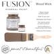 Fusion Mineral Paint WOOD WICK, warm neutral brown paint, water-based furniture paint, no brush marks, eco-friendly paint, 500ml & 37ml