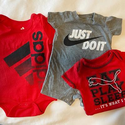Nike Matching Sets | Baby Boy Clothes Sports Style: Adidas, Nike, Puma Size Newborn No Stains | Color: Black/Red | Size: Newborn