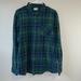 Columbia Shirts | Columbia Men’s Large Plaid 100% Cotton Green Western Work Attire | Color: Green | Size: L