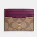 Coach Bags | Coach ~ Slim Id Card Case In Signature Canvas ***Nwt*** | Color: Brown/Pink | Size: Os