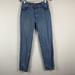 Brandy Melville Jeans | J. Galt Brandy Melville Medium Distressed Mom Straight Denim Jeans | Color: Blue | Size: M