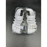 Adidas Shoes | Adidas Unisex-Adult Adilette Clog Slide Sandal Women Size 7 Men Size 6 | Color: White | Size: 6