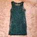 Free People Dresses | Free People Emerald Green Sleeveless Lace Mini Dress - Size L | Color: Green | Size: L