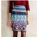 Anthropologie Skirts | Anthropologie - Monogram Llama Line Sweater Skirt | Color: Blue | Size: S