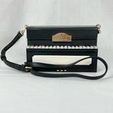 Kate Spade Bags | Kate Spade Piano Crossbody Black Leather Pitch Purrfect Cross Body Bag Purse New | Color: Black/White | Size: Os