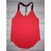 Nike Tops | Nike Dri Fit Loose Fit Womens Red Racerback Round Hem Workout Tank Top Size Xs | Color: Red | Size: Xs