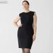 J. Crew Dresses | J. Crew Black Wool "Resume" Sheath Dress, Size 00p | Color: Black | Size: 00p