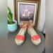 J. Crew Shoes | Jcrew Orange Leather Platform Espadrille Sandals Size 7.5 | Color: Orange | Size: 7.5