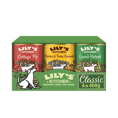 6x400g Multipack Classic Lily's Kitchen Wet Dog Food