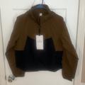 Lululemon Athletica Jackets & Coats | Lululemon Evergreen Cropped Full Zip Jacket | Color: Black/Brown | Size: 8