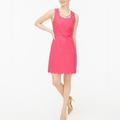 J. Crew Dresses | J. Crew Basketweave Scallop Edge Sleeveless Dress | Size 2 | Spring Easter | Color: Pink | Size: 2