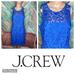 J. Crew Dresses | J.Crew Collection Sheath Dress Womens 8 Lace Sleeveless Royal Blue Party Wedding | Color: Blue | Size: 8