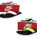 Nike Shoes | Nike Men's Kepa Kai Flip Flop Sandals Size 9-12 Black White Volt - Lightweight | Color: Black/White | Size: Various
