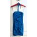 Free People Dresses | Free People Bali Babe Halter Dress Sz S | Color: Blue | Size: S