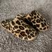 J. Crew Shoes | J. Crew Leopard Print Faux Fur Fuzzy Slide On Slippers Size 9 | Color: Brown/Tan | Size: 9