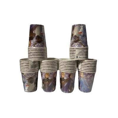 Disney Party Supplies | Frozen 2 Lot Of Paper Cups 9 Oz Goblets Disney Unique Party Birthday Tableware | Color: Blue | Size: Os Unisex