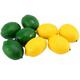 8 Paquets Artificielle Faux Citrons Citrons Verts Fruit Pour Remplissage De Vase De Decortication