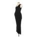 Kimi + Kai Maternity Casual Dress - Bodycon: Black Dresses - Women's Size Small