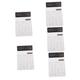 DIYEAH 5pcs Counting Accessory Household Desk Calculator Desktop Calculators Large Display Small Calculator Portable Desktop Calculator Accountant Calculator White Student Abs