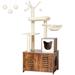 Tucker Murphy Pet™ 9.06" H Tulane Cat Tree Manufactured Wood in Brown | 9.06 H x 25.59 W x 31.5 D in | Wayfair 36EAFEB806594916A1D282FF447BCF92