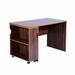 Ebern Designs Gulzaar 47.4" W Rectangle Computer Desk Wood in Brown | 29.5 H x 47.4 W x 23.3 D in | Wayfair 38BEB96735204F6484D2BBD1F5029E61