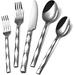 20 Piece Flatware Set for 4, Stainless Steel Cutlery Set