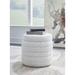 Signature Design by Ashley Duntler Ivory Storage Ottoman