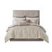 Gracie Mills Elroy 12-Piece Metallic Jacquard Comforter Set with Bed Sheets