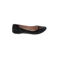 Lauren Lorraine Flats: Slip-on Wedge Casual Black Shoes - Women's Size 6 - Round Toe