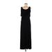 Calvin Klein Casual Dress - Maxi: Black Dresses - New - Women's Size 8