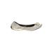 Me Too Flats: Silver Shoes - Women's Size 9 1/2 - Round Toe