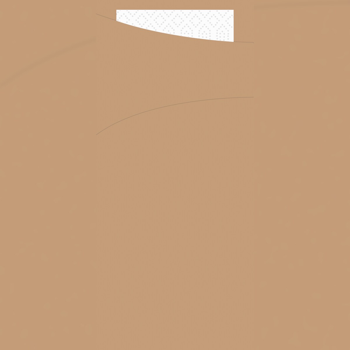 Duni Bestecktasche Sacchetto® Tissue 8,5 x 19 cm eco Braun, 400 Stk/Krt (4 x 100 Stk) Image