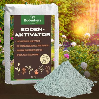 Petigi - BodenHerz Bodenaktivator, mit Mineralien 100% Natürlich mit Langzeitwirkung zur Image
