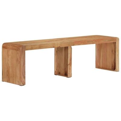 Sitzbank 160x38x45 cm Massivholz Akazie Vidaxl Image