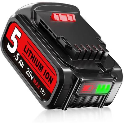 Pdstation - Ersatzakku für Dewalt 18V/20V 5.0 Ah Akku für Dewalt DCB184 DCB182 DCB200 DCB180 DCB181 Image