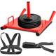 Fitness-Schlitten, 3,5 kg Fitness-Schlitten 54,9 x 43,2 x 25,4 cm Fitness-Schlitten,