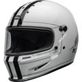 Bell Eliminator Steve McQueen Helm, schwarz-weiss, Größe XL