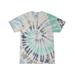 Tie-Dye CD100 Adult T-Shirt in Glacier size Small | Cotton T1000, 1000