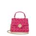 Arietta Croc Embossed Leather Top Handle Bag